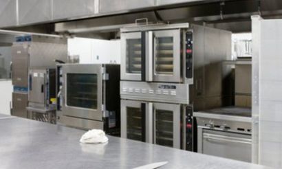Commercial oven serviced by Metro Appliance Service