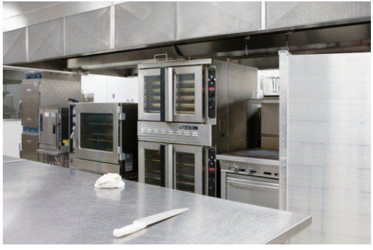Commercial kitchen ovens and convection equipment